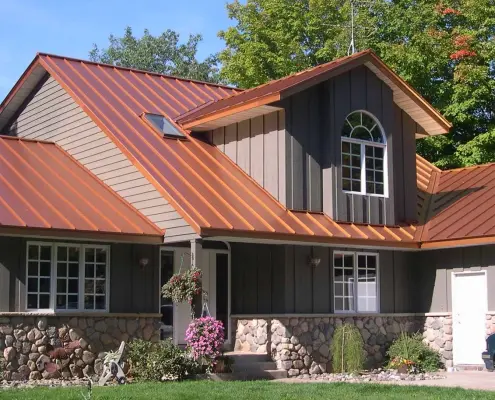 copper roof in Harrisonburg