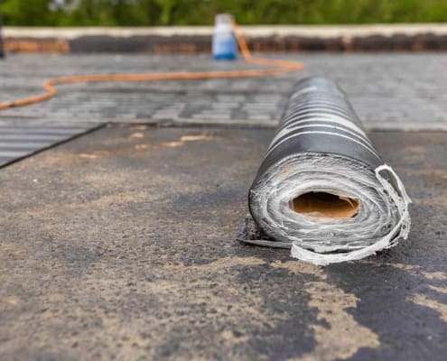 Roof leak repair materials